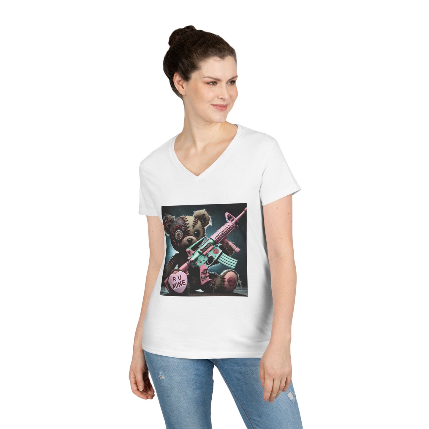 Ladies' V-Neck T-Shirt