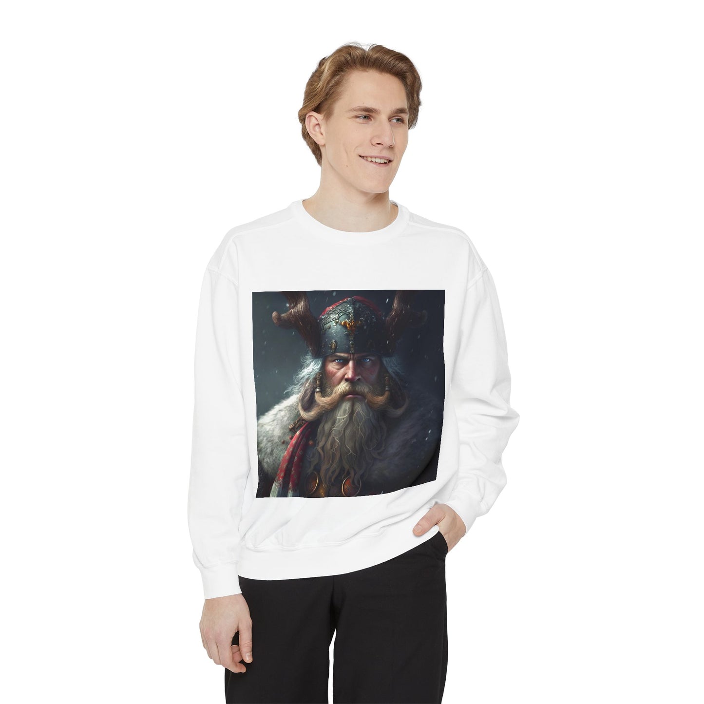 Unisex Garment-Dyed Sweatshirt