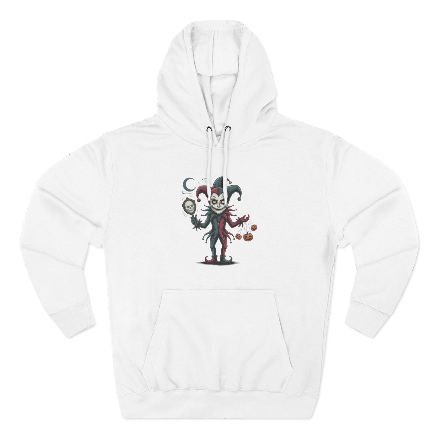 Funny Halloween Fleece Hoodie, Cozy Costume Sweatshirt, Spooky Joke Hoodie, Trick or Treat Apparel, Unique Gift for Halloween