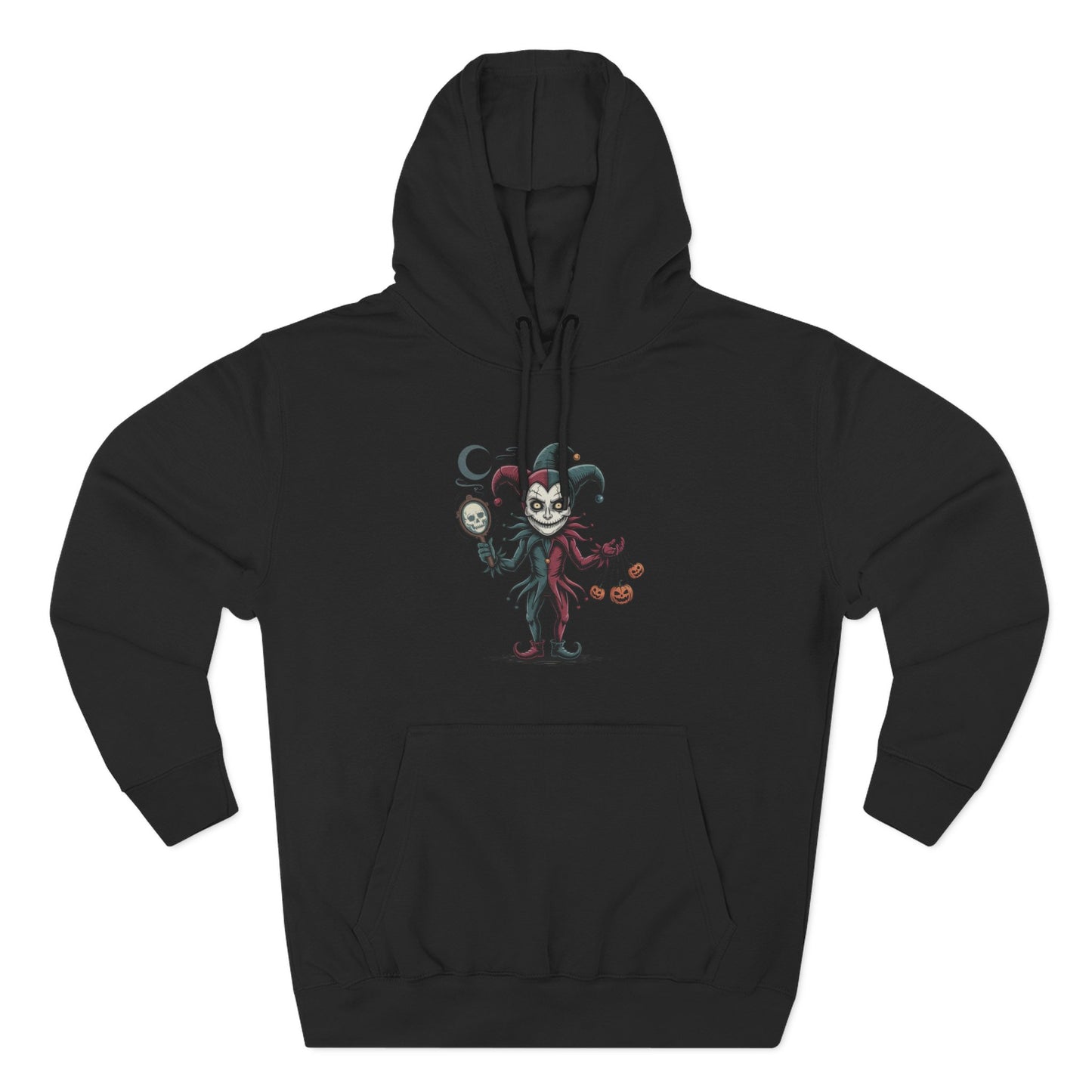 Funny Halloween Fleece Hoodie, Cozy Costume Sweatshirt, Spooky Joke Hoodie, Trick or Treat Apparel, Unique Gift for Halloween
