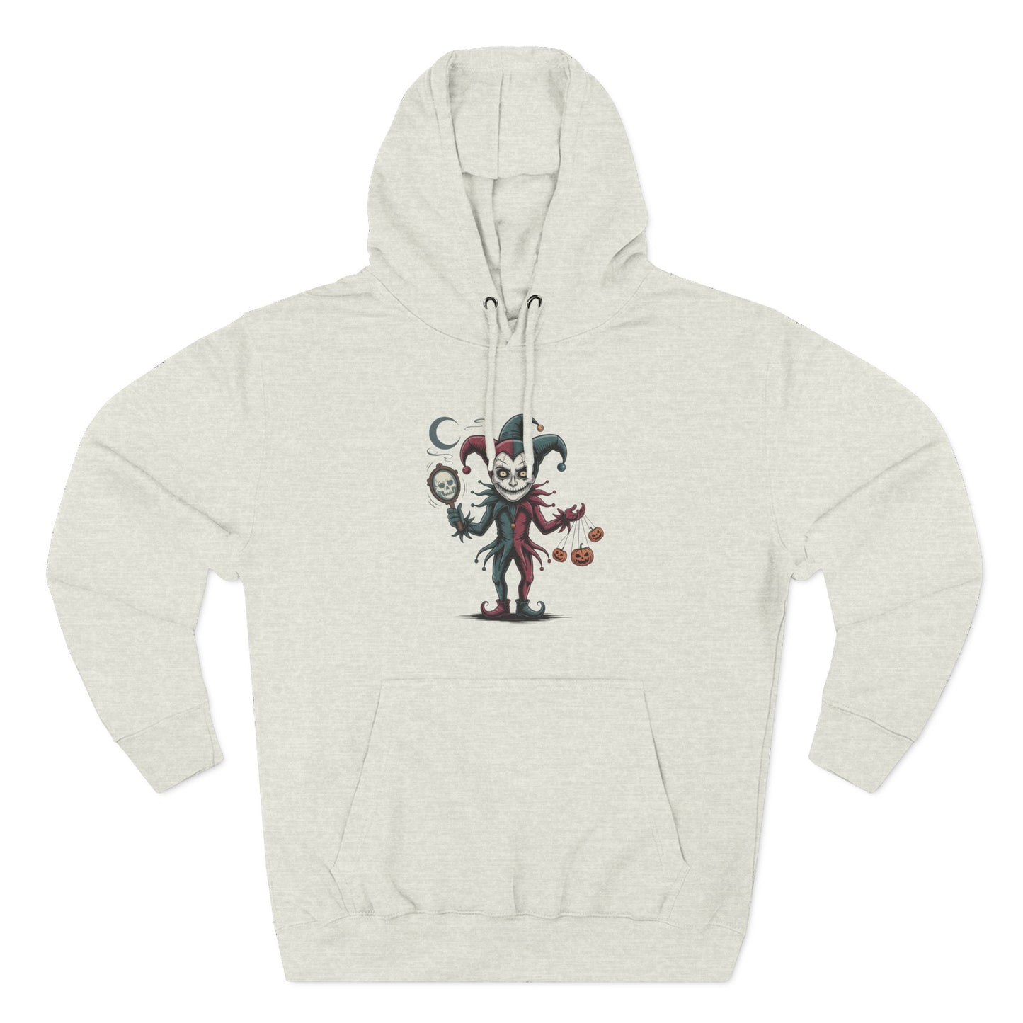 Funny Halloween Fleece Hoodie, Cozy Costume Sweatshirt, Spooky Joke Hoodie, Trick or Treat Apparel, Unique Gift for Halloween